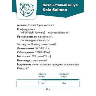 Нахлыстовый шнур Control Taper V2