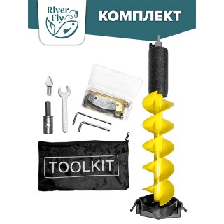 Шнек пластиковый 150R (75 см)